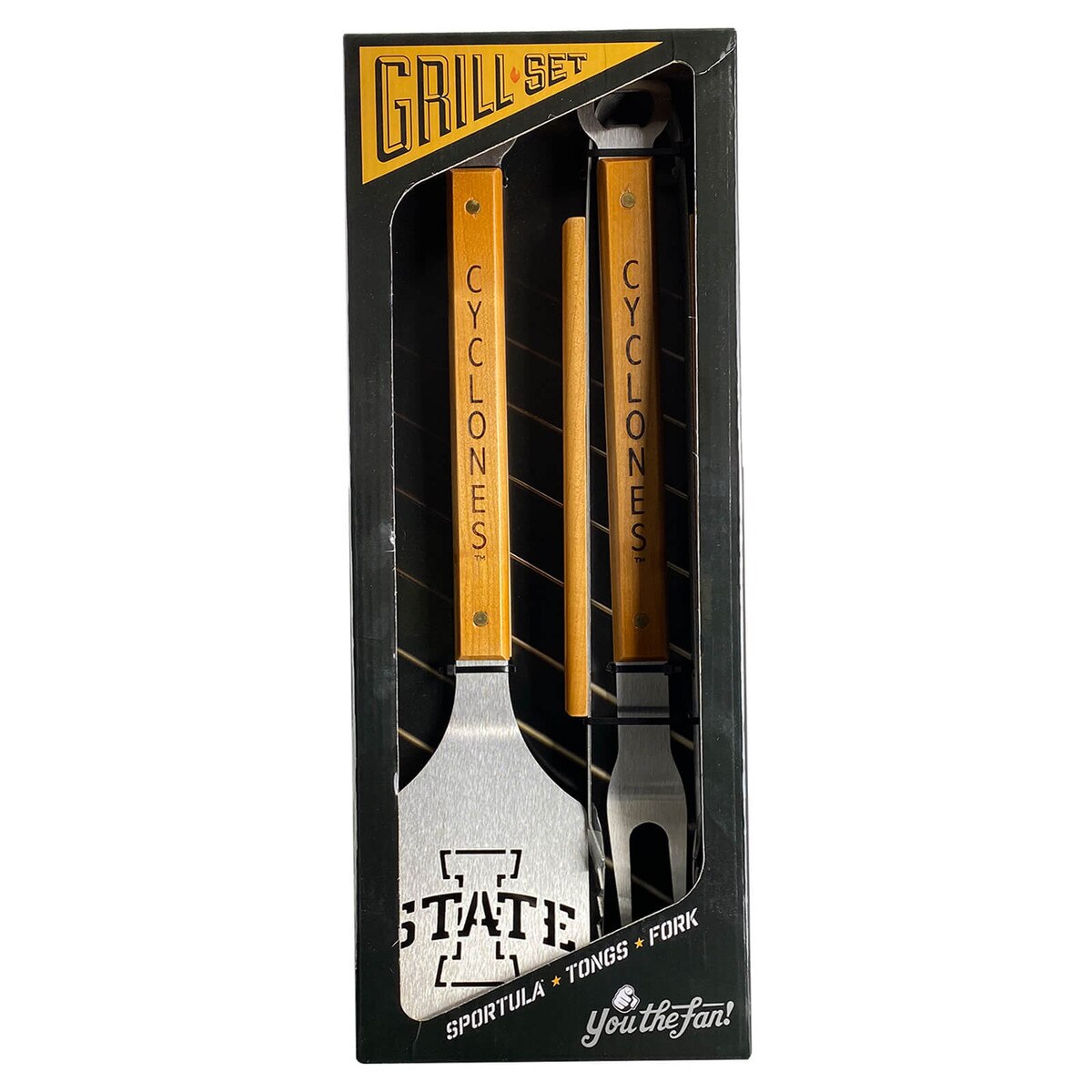 Iowa State Classic 3-Piece BBQ Set